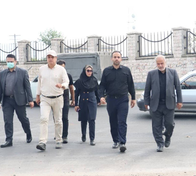 بازدید شهردار رشت از  پیشرفت پروژه های طرح میثاق 