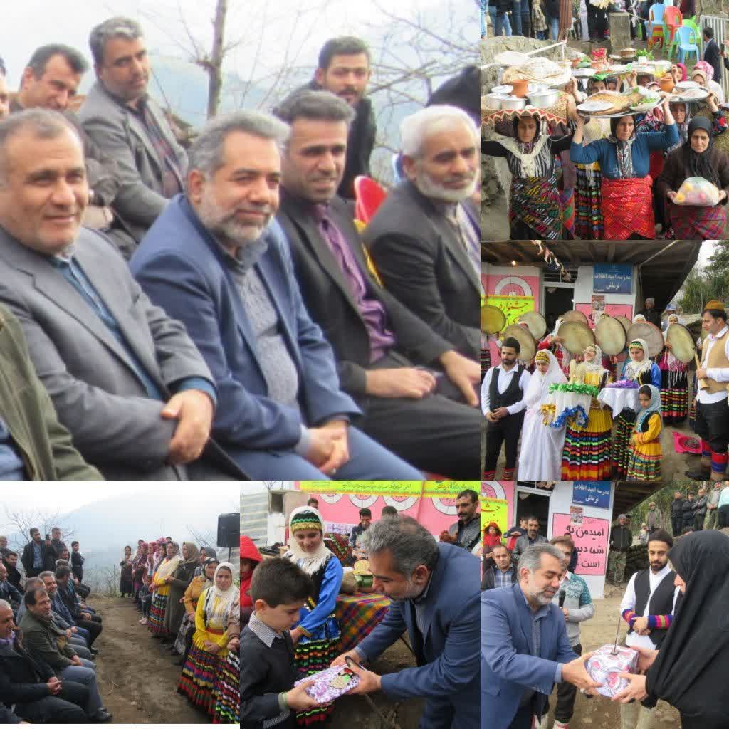 جشنواره غذایی در روستای نرماش برگزار شد 