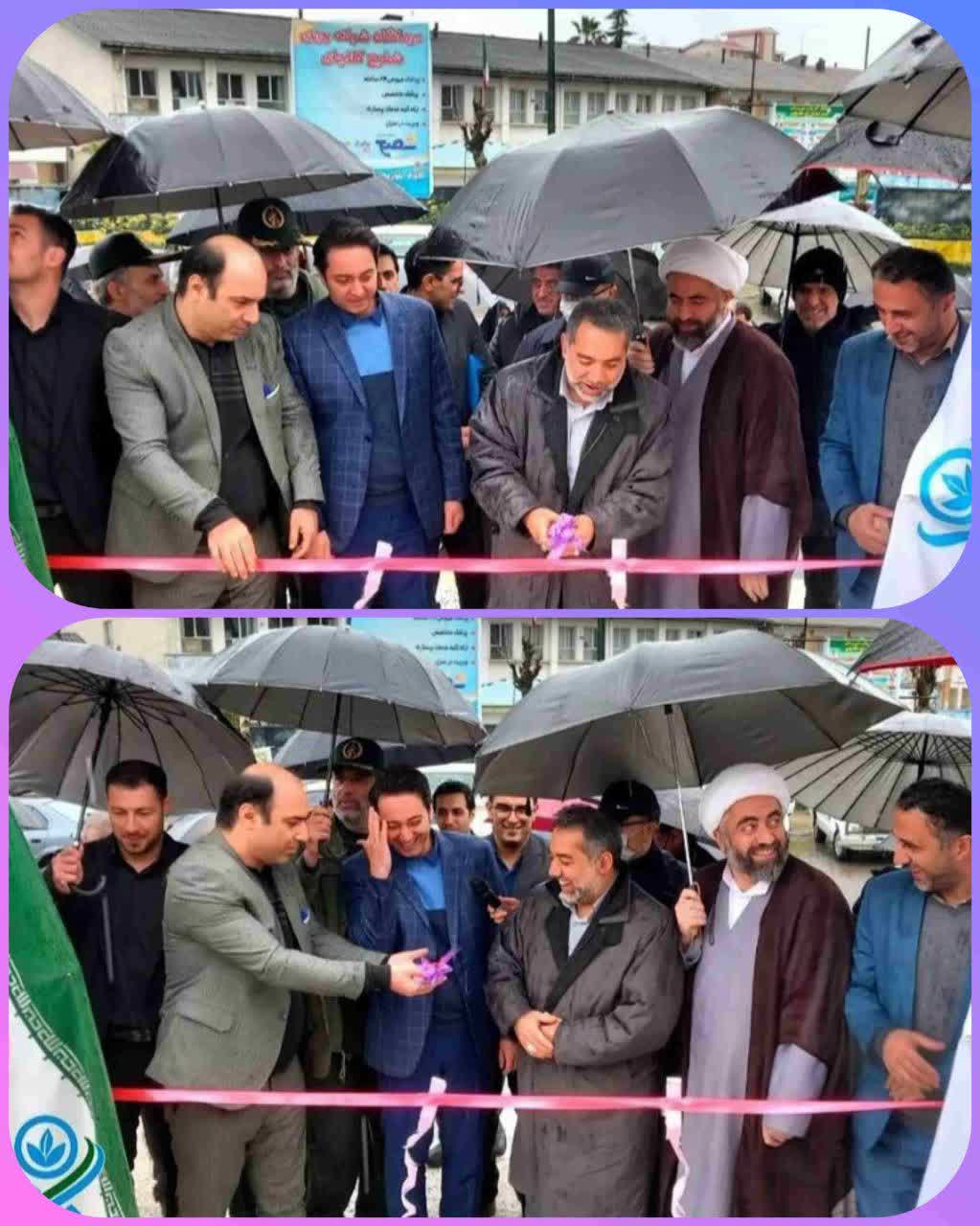 افتتاح زیباترین میدان شهر کلاچای دردهه مبارک فجر 