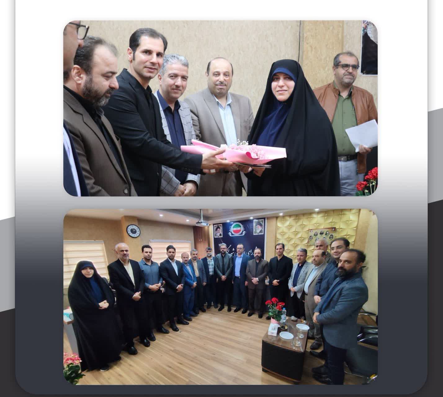 مراسم تقدیر شهردار لنگرود از اعضای شورای شهر