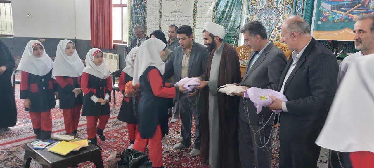 پویش مهر علوی  همزمان باشروع مدارس در روسر پویش مهر علوی  همزمان باشروع مدارس در روسر
