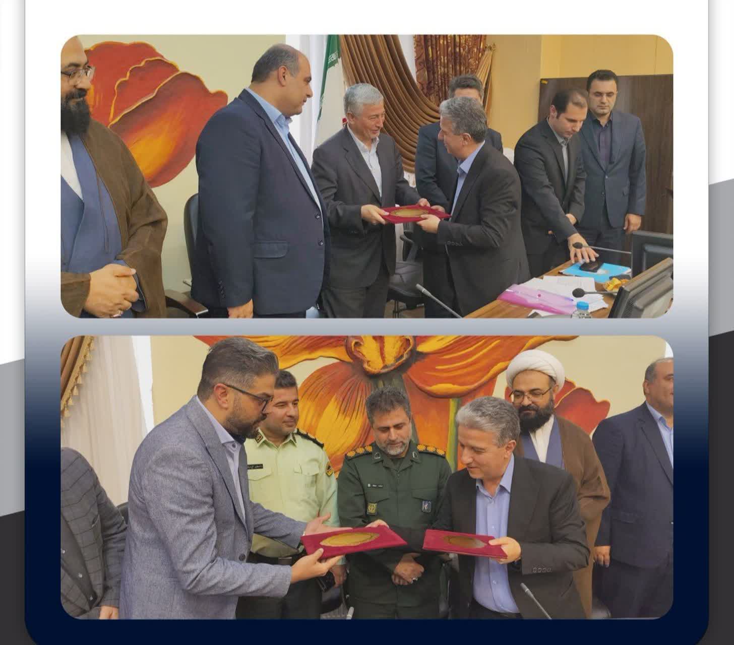 مراسم معارفه شهردار لنگرود برگزار شد 