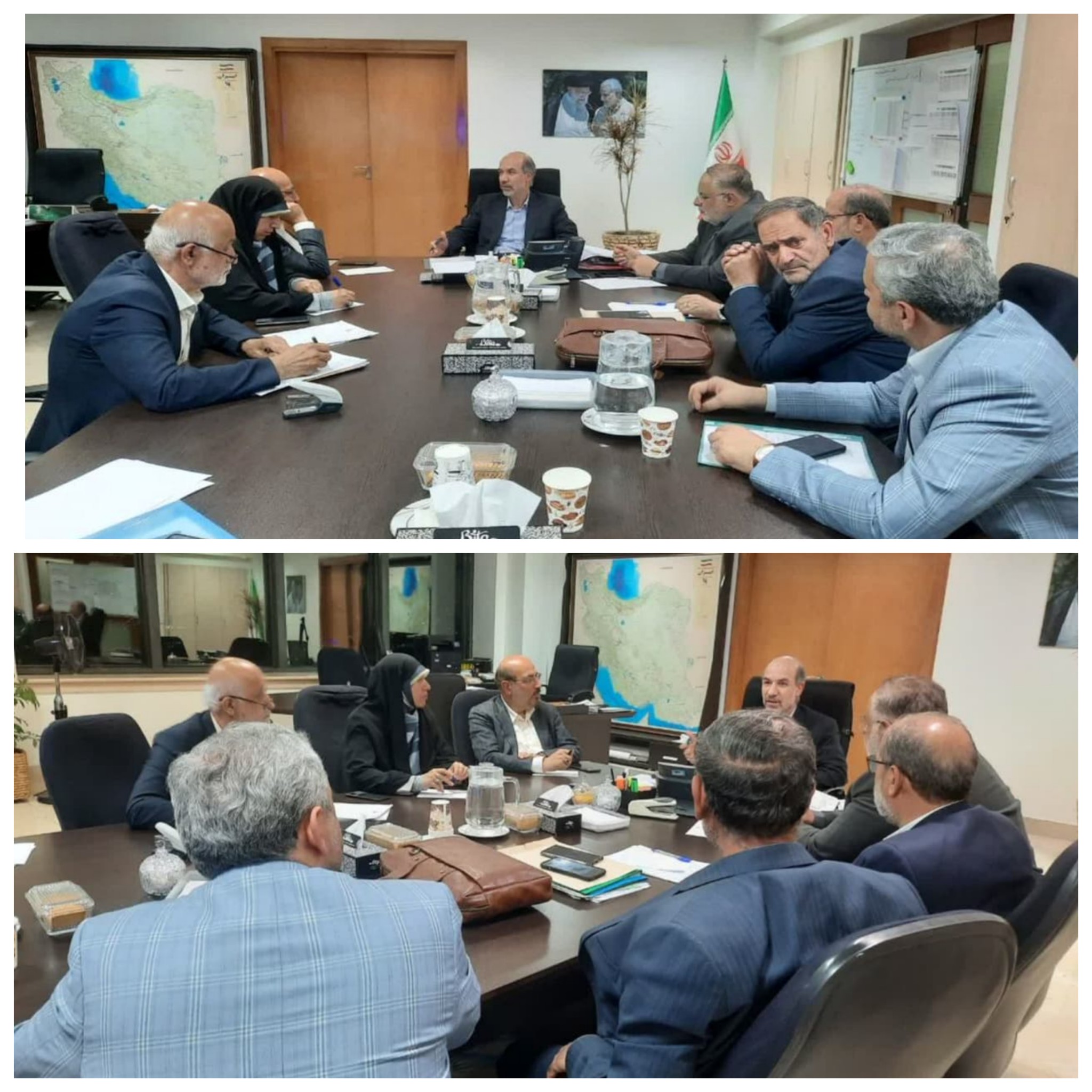 استاندار و نمایندگان قزوین با وزیر نیرو دیدار و گفتگو کردند