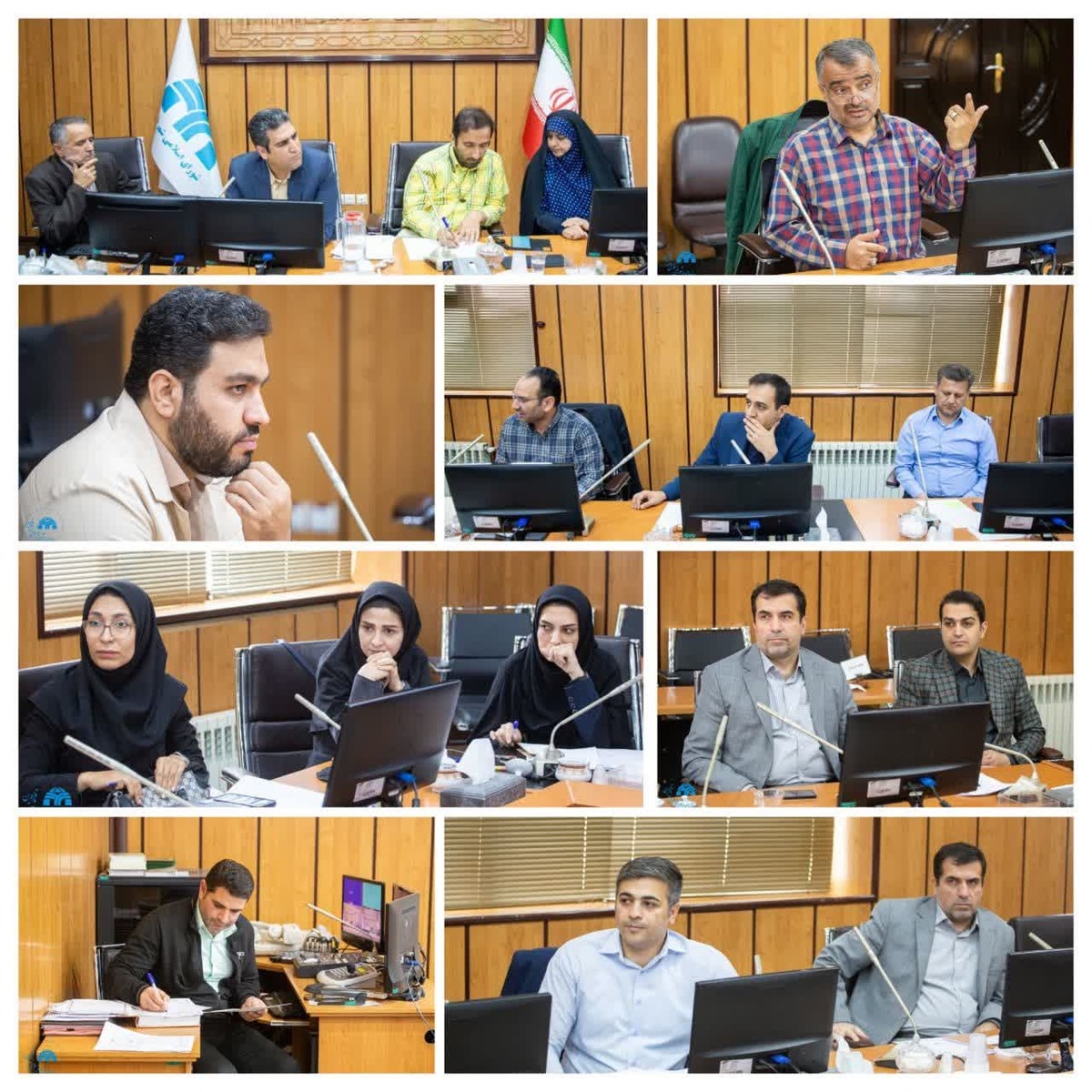 بررسی ۹ لایحه شهرداری قزوین در کمیسیون تلفیق عمران با مالی شورای شهر قزوین در تالار مردم